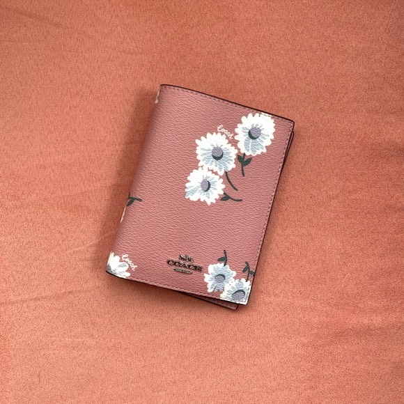 Coach Handbags - Pink Floral Coach Passport Holder